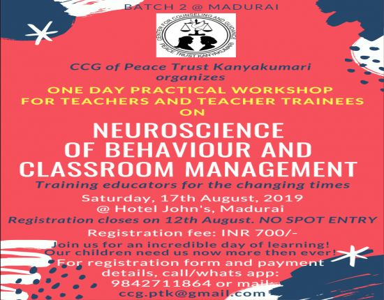 Madurai - workshop on Neuroscience 